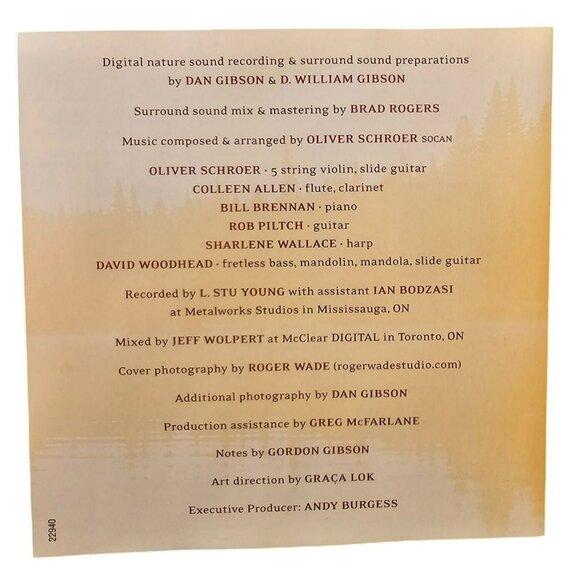 Dan Gibsons Solitudes Lakeside Retreat Calm Serene Audio CD Music 37442cd - Picture 2 of 3